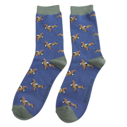 Bamboo Socks For Men - Vintage Planes