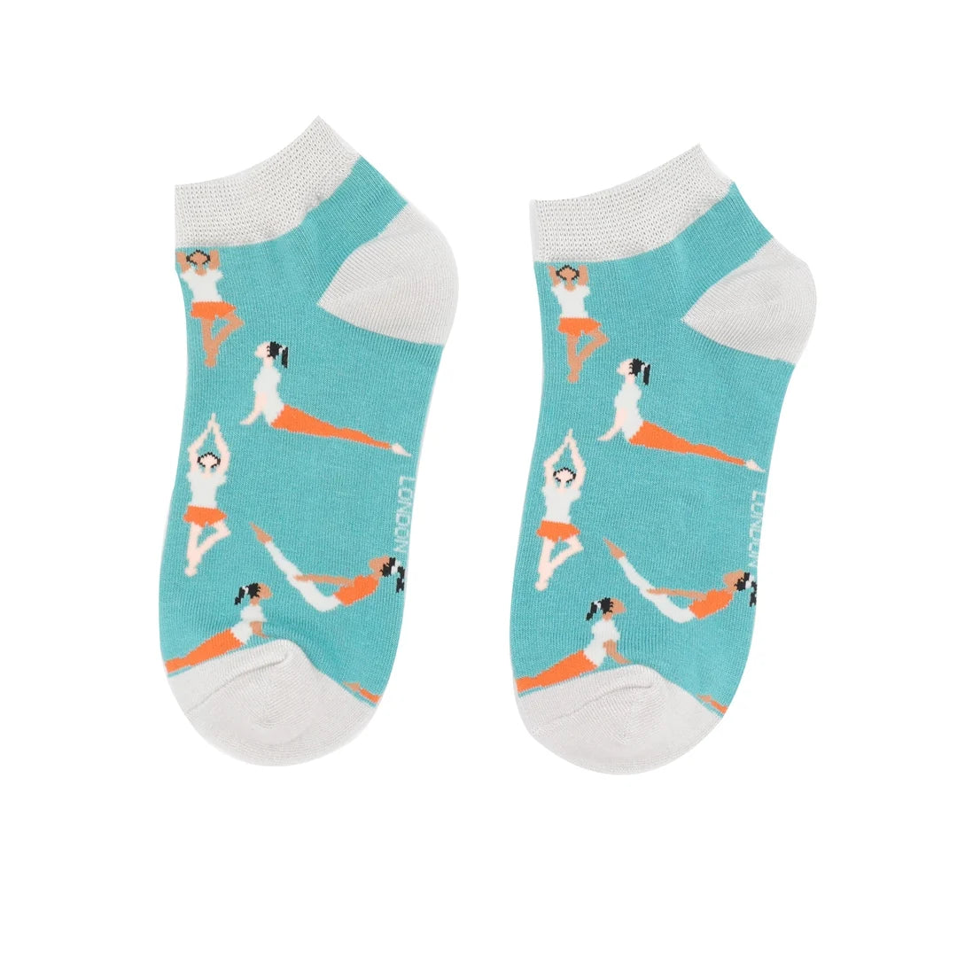 Bamboo Trainer Socks For Women - Yoga