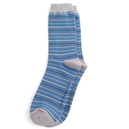 Bamboo Socks For Men - Thin Stripes