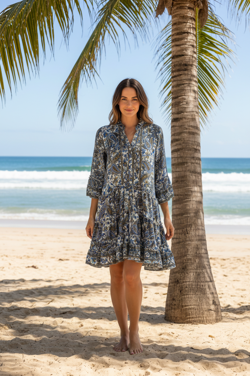 Silk Boho Tunic/Dress