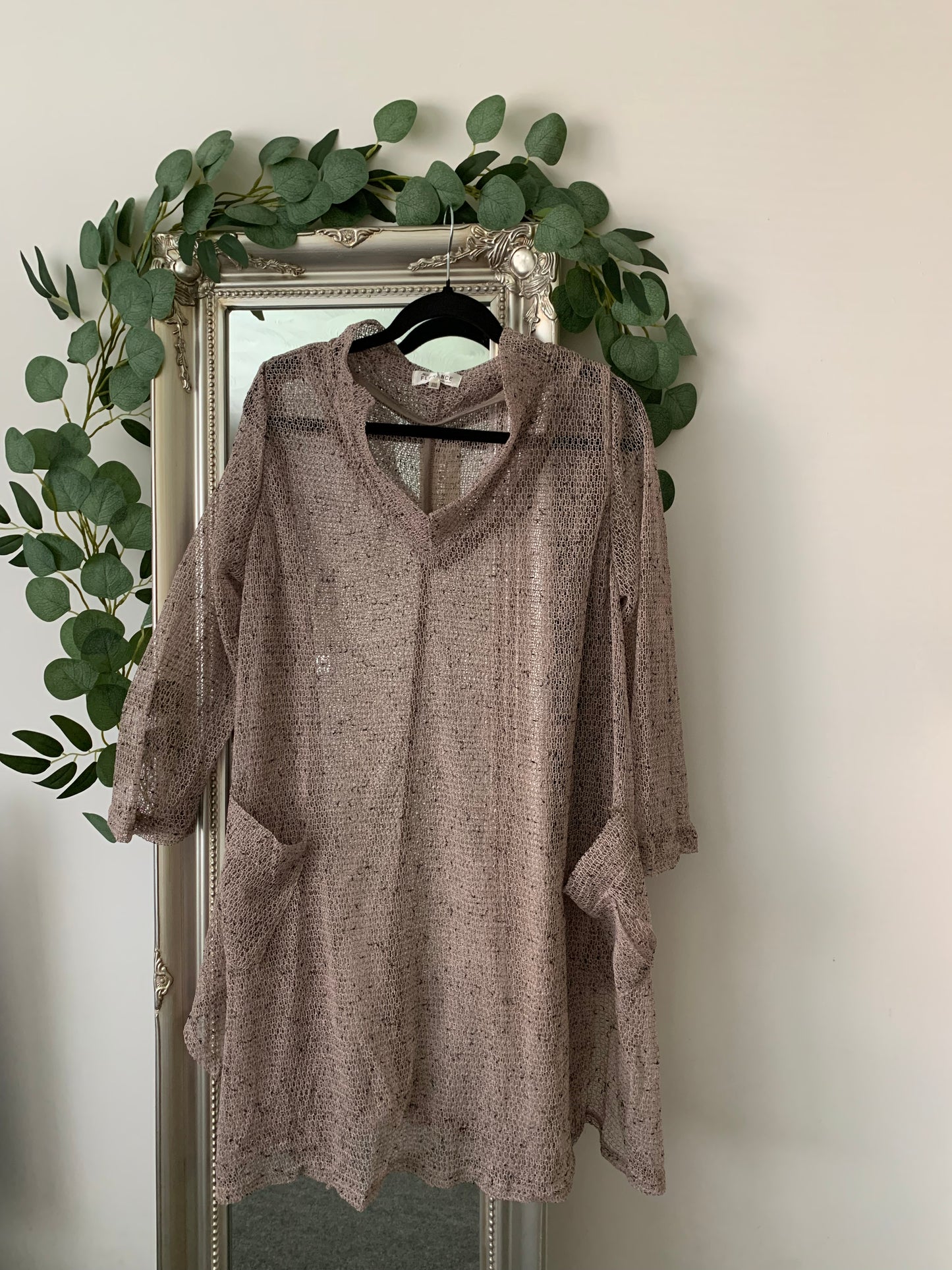 Long Mesh Tunic