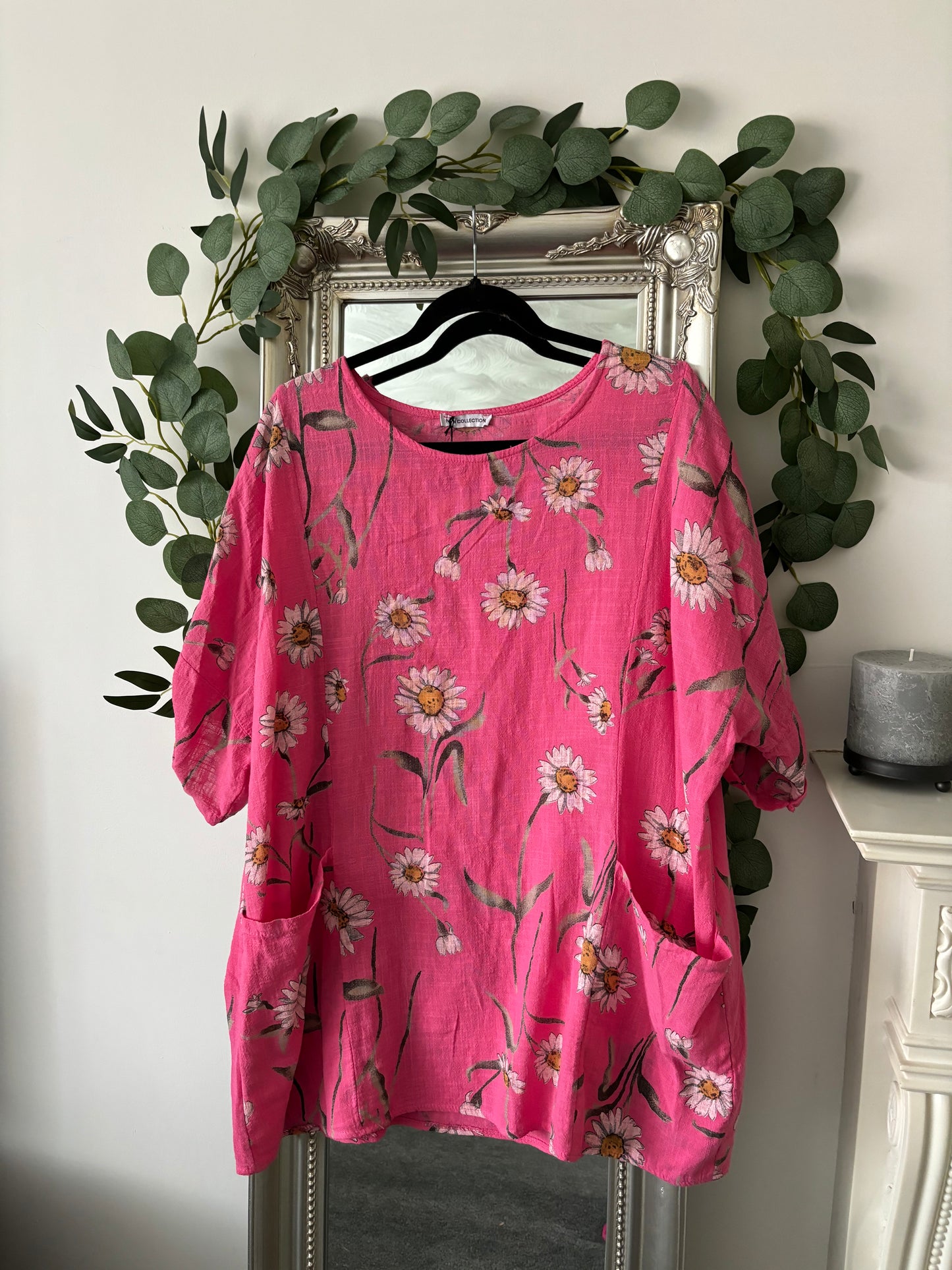 Cotton Daisy Print Tunic