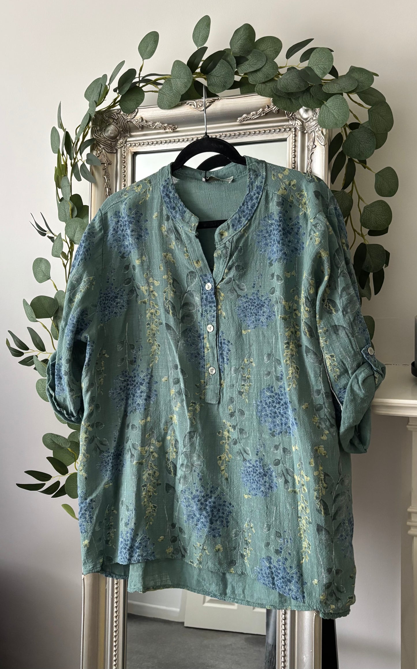 Floral Cotton Shirt