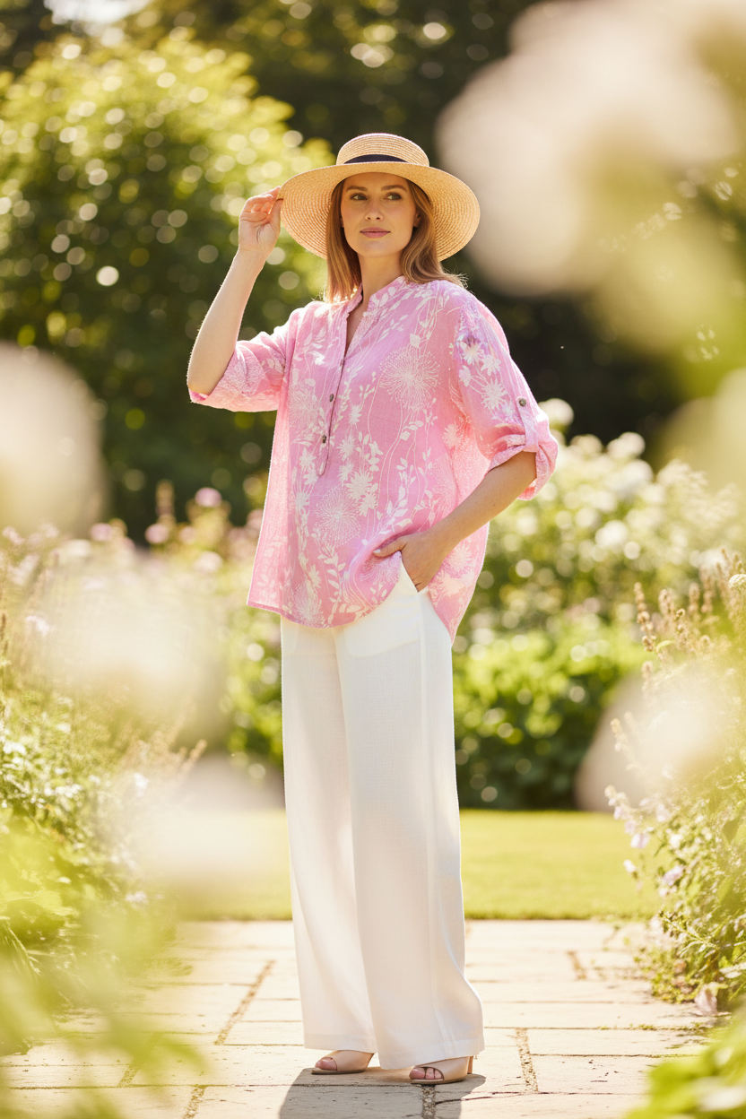 Dandelion Print Shirt