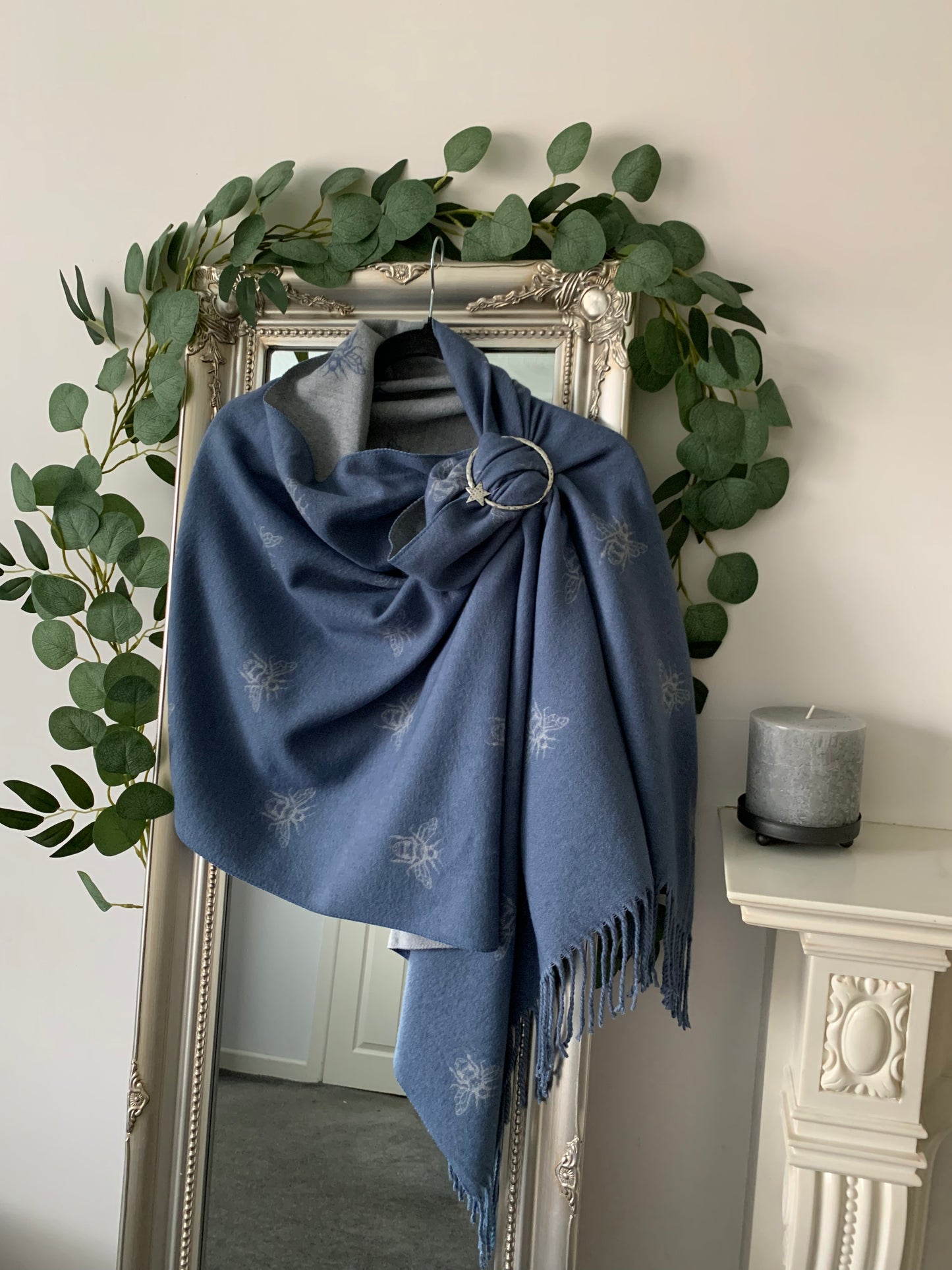 Super Soft Cashmere Blend Reversible Pashmina/Wrap