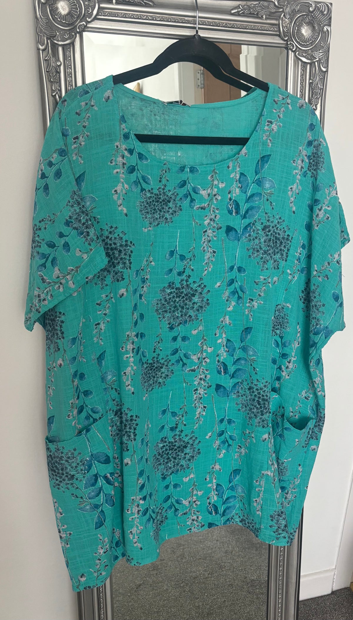 Cotton Floral Print Tunic