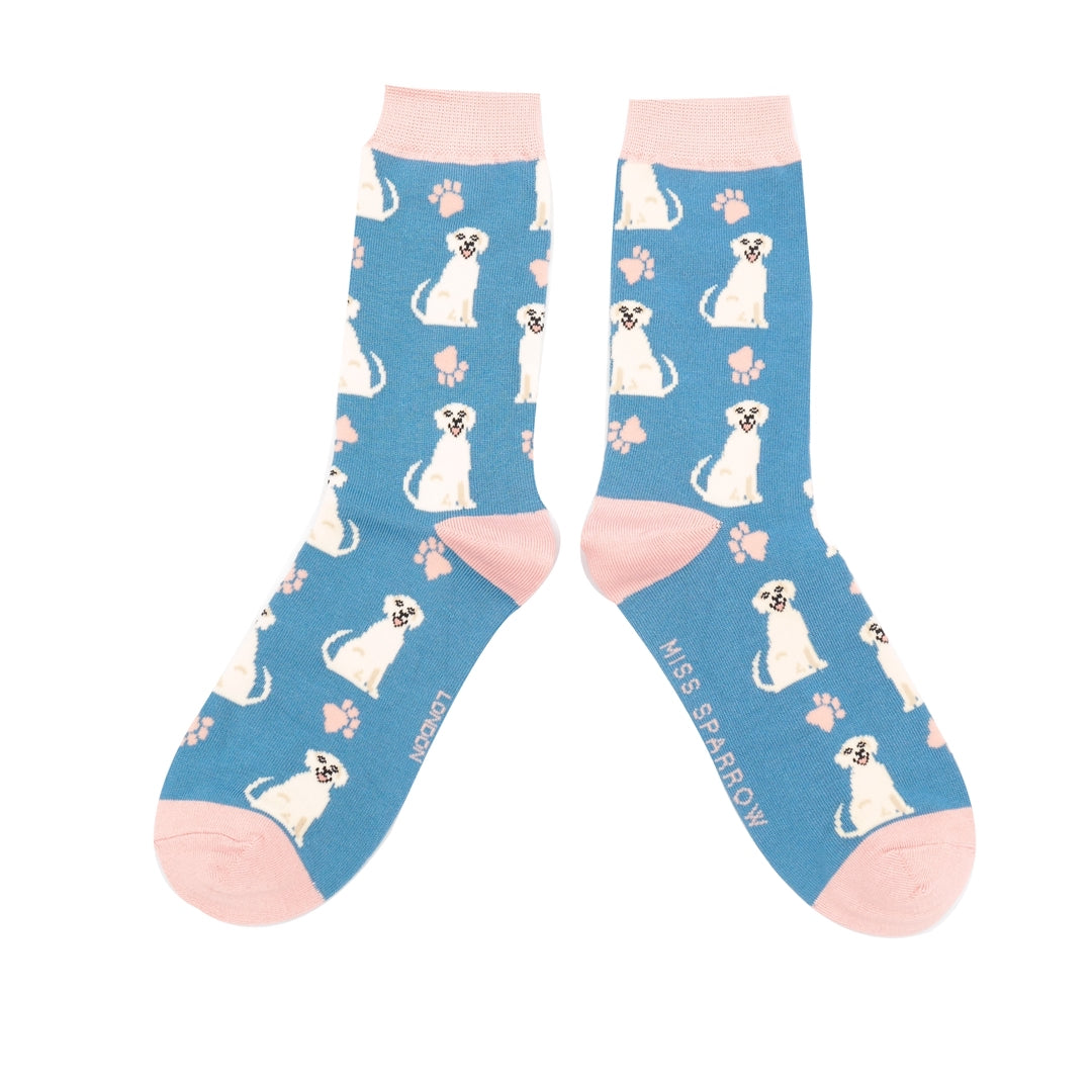 Bamboo Socks For Women - Labradors