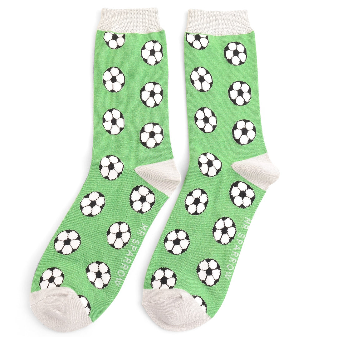 Bamboo Socks For Men - Football