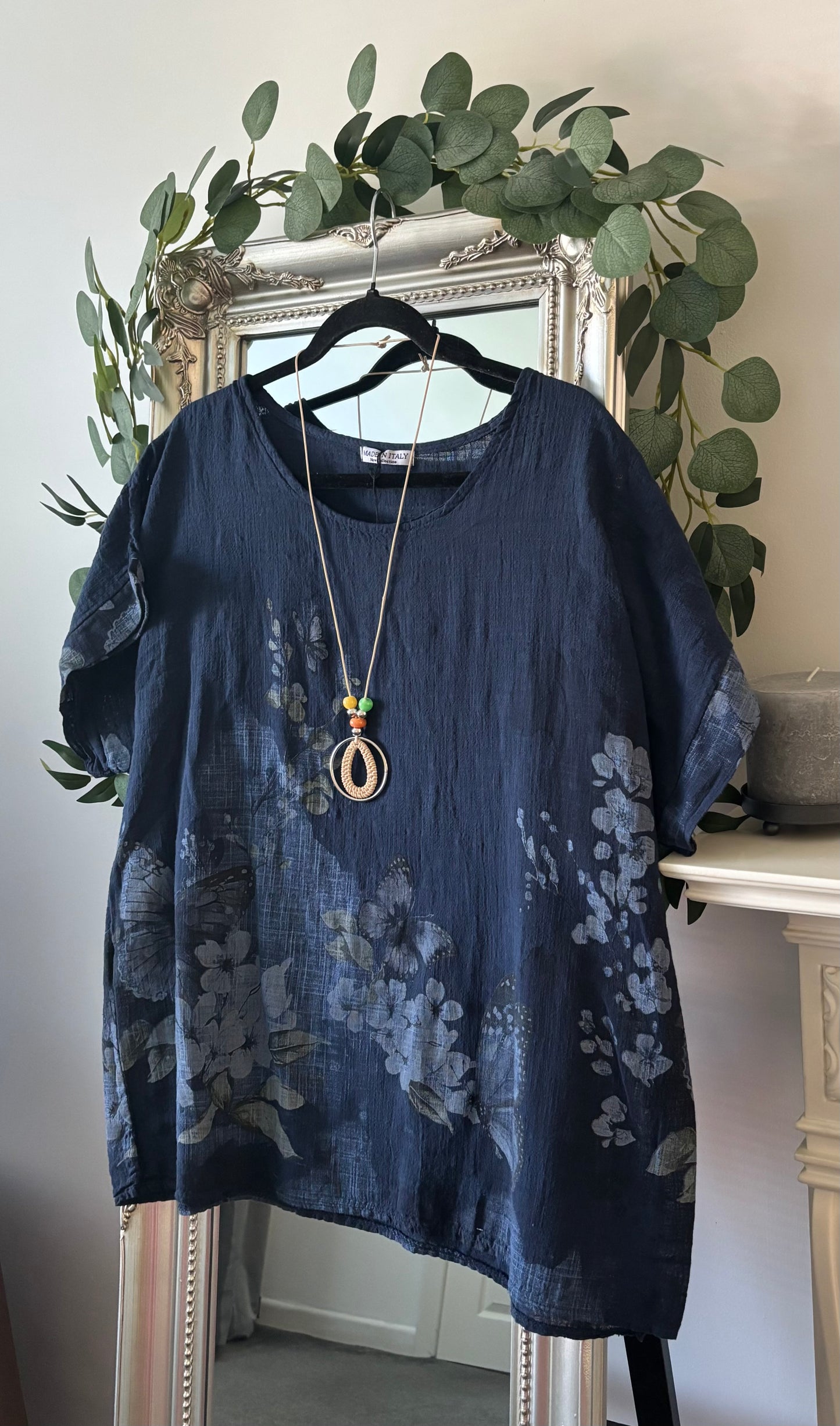 Short Sleeve Cotton Tunic