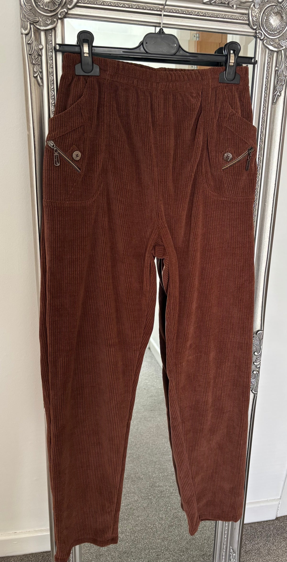 Cord Trousers - Brown