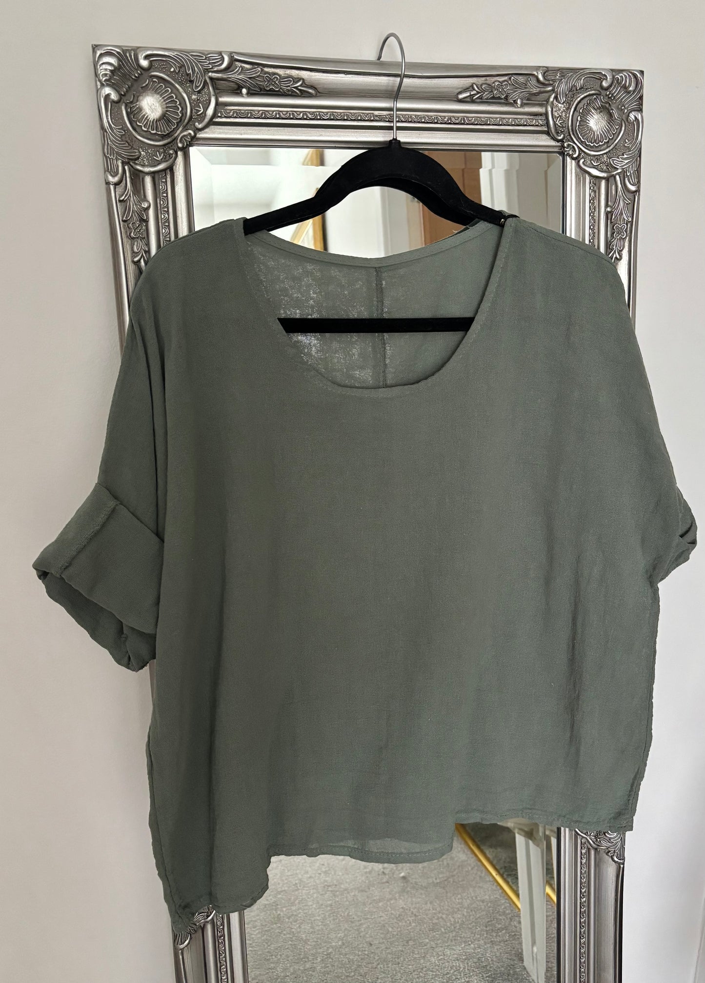 Plain Cotton/Linen Tunic