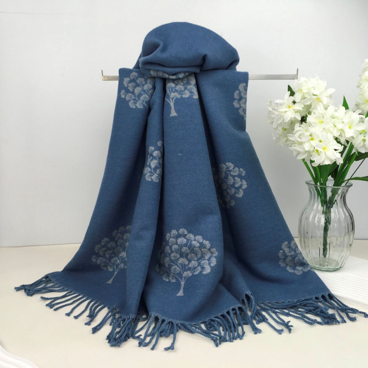 Super Soft Cashmere Blend Reversible Pashmina/Wrap