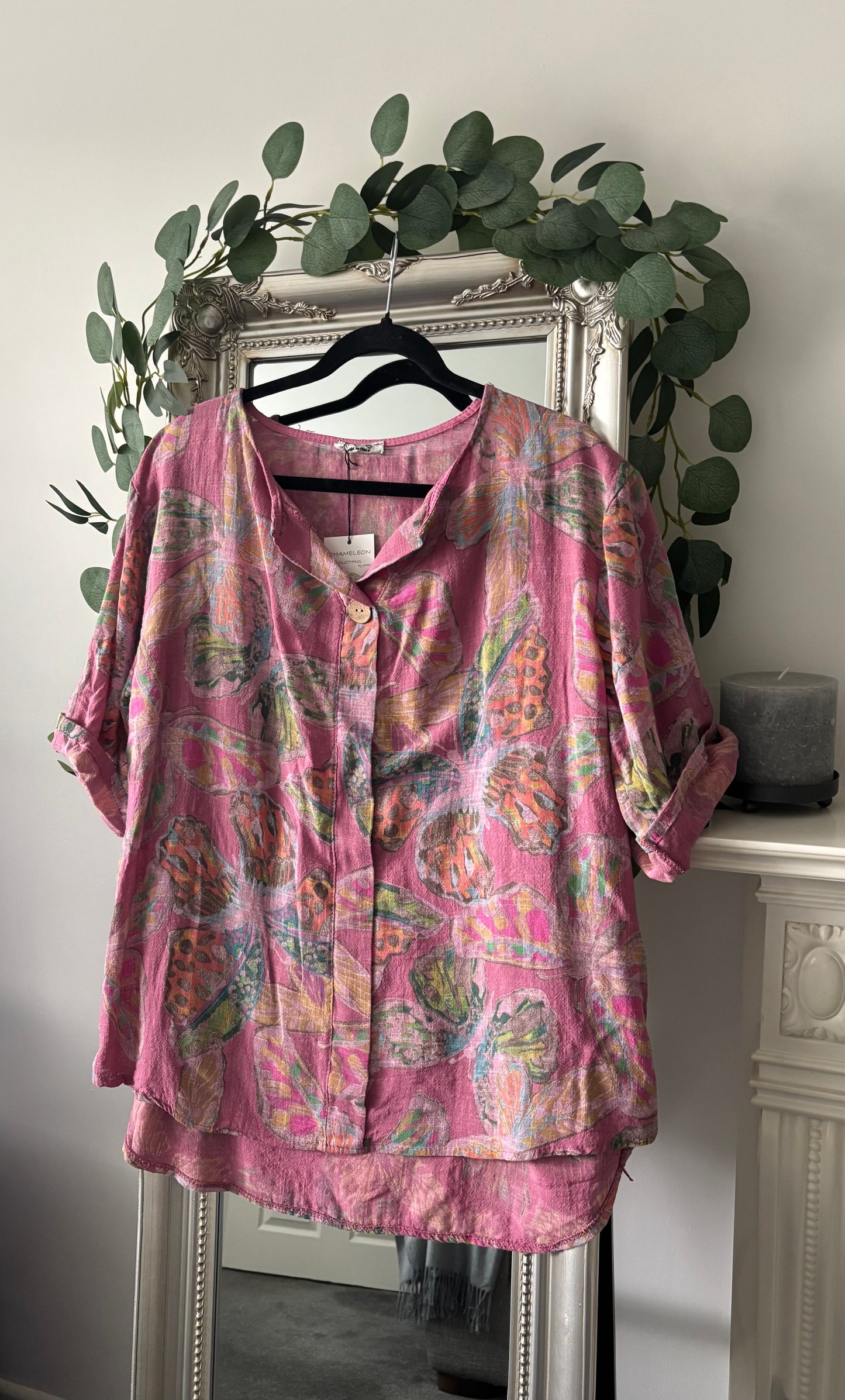 Butterfly Print Tunic