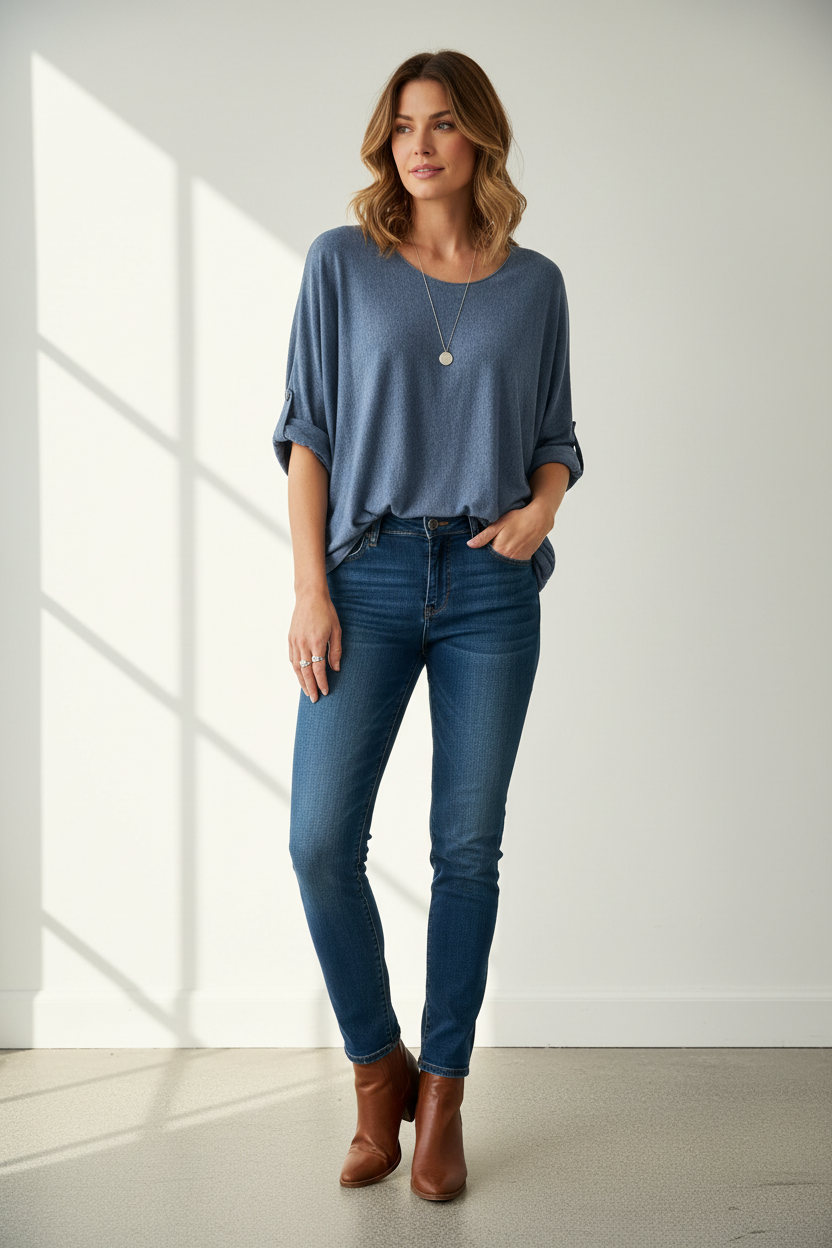 Plain Marl Jumper