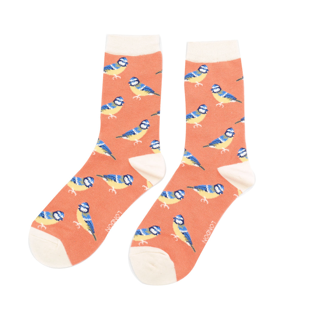 Bamboo Socks For Women - Bluetits