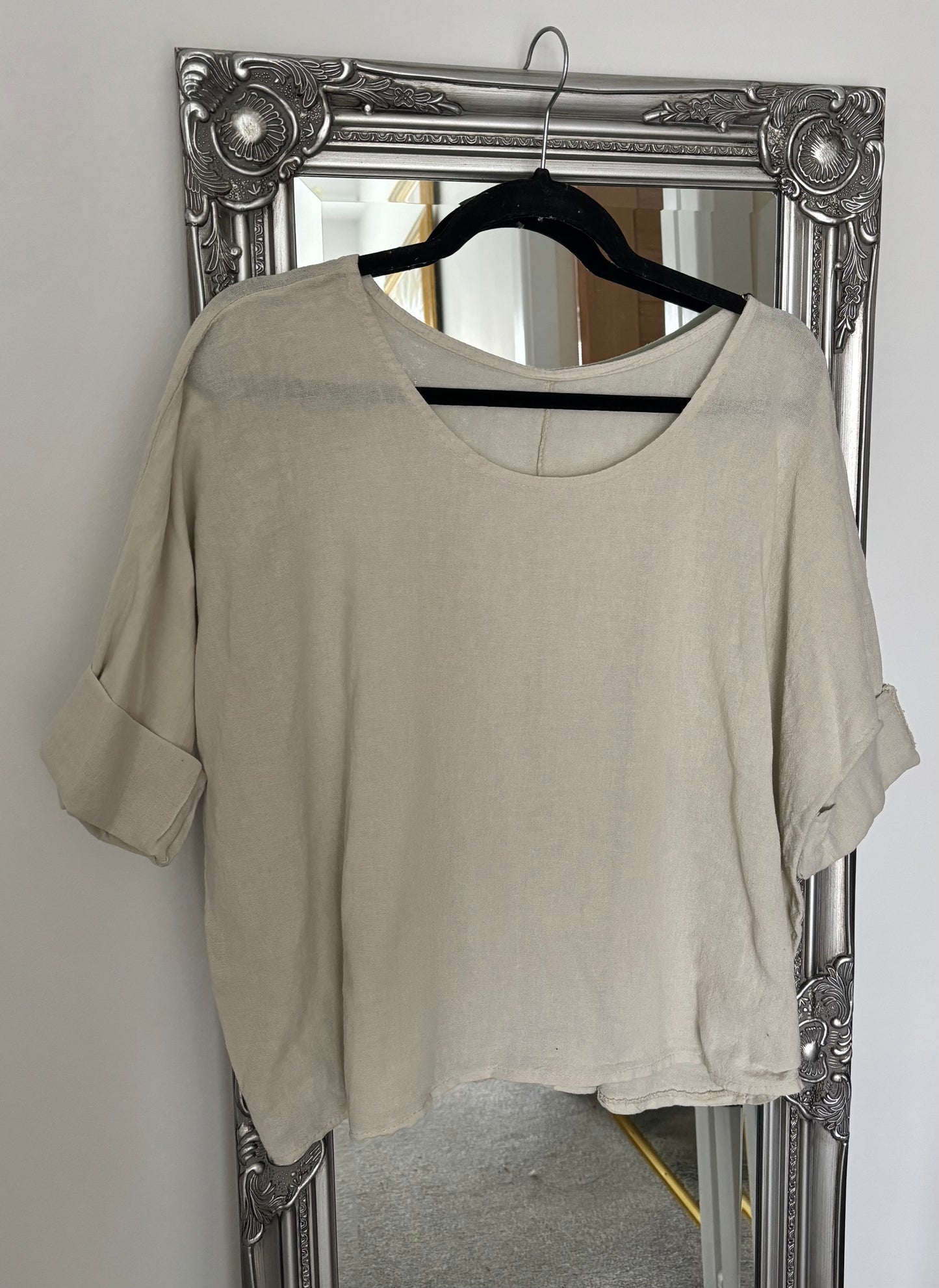 Plain Cotton/Linen Tunic