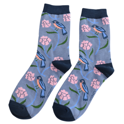 Bamboo Socks For Women - Sweet Birds