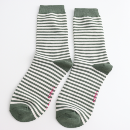 Bamboo Socks For Women - Simple Stripes