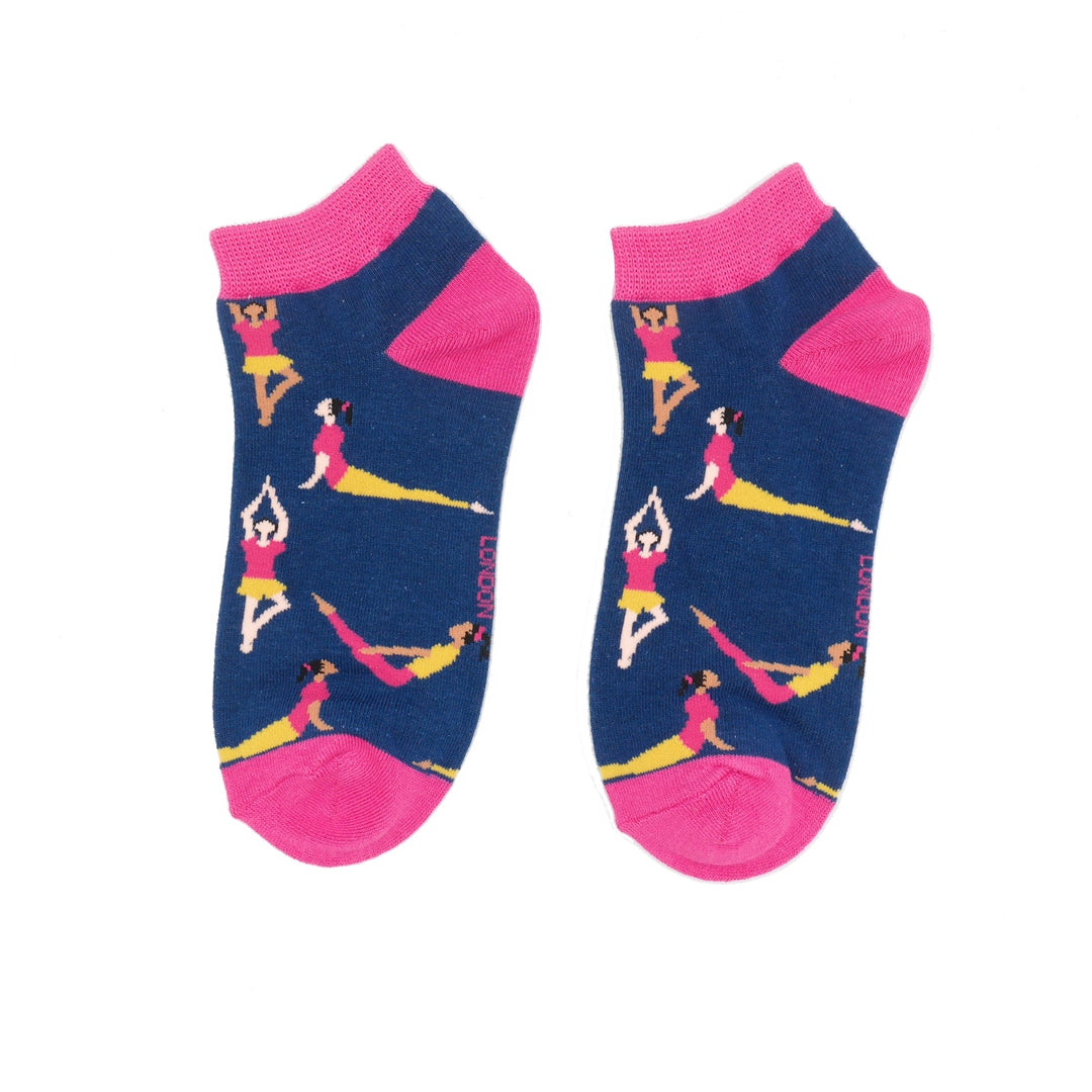 Bamboo Trainer Socks For Women - Yoga