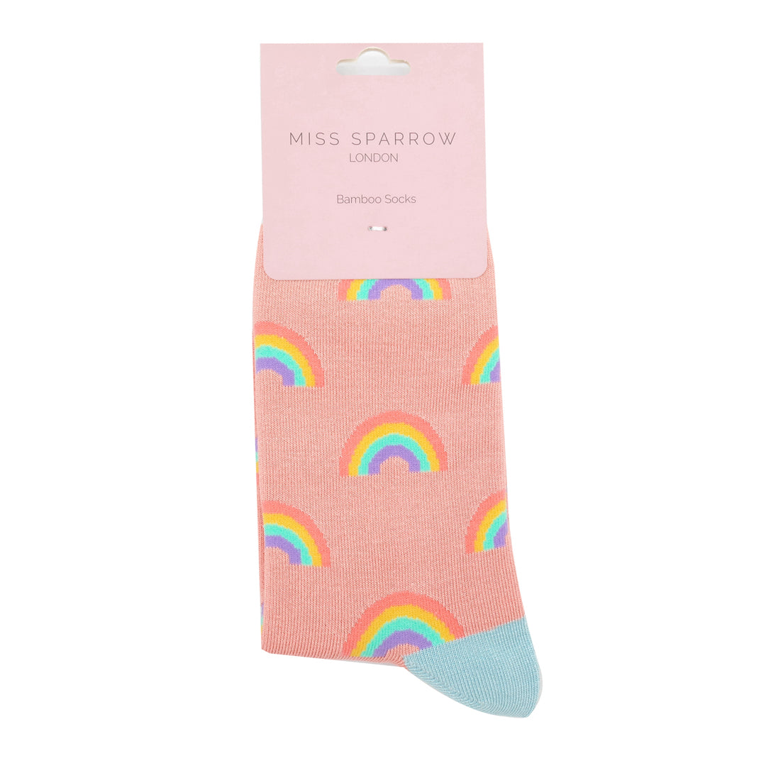 Bamboo Socks For Women - Rainbows