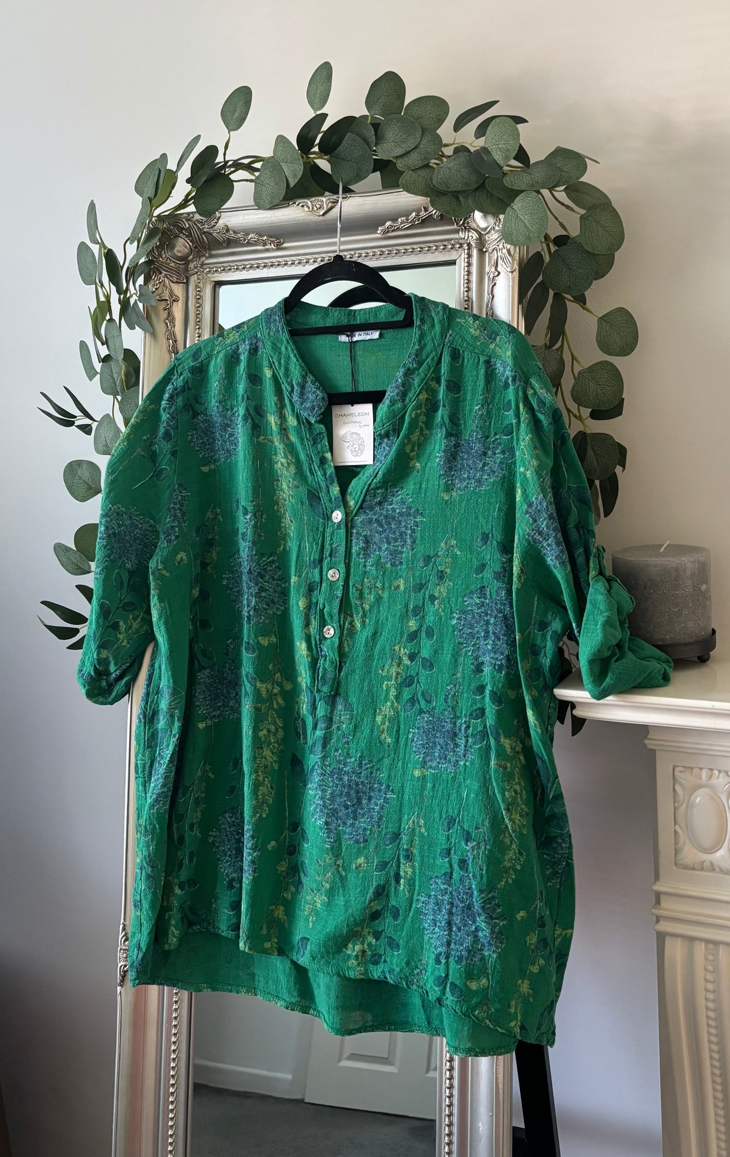 Floral Cotton Shirt