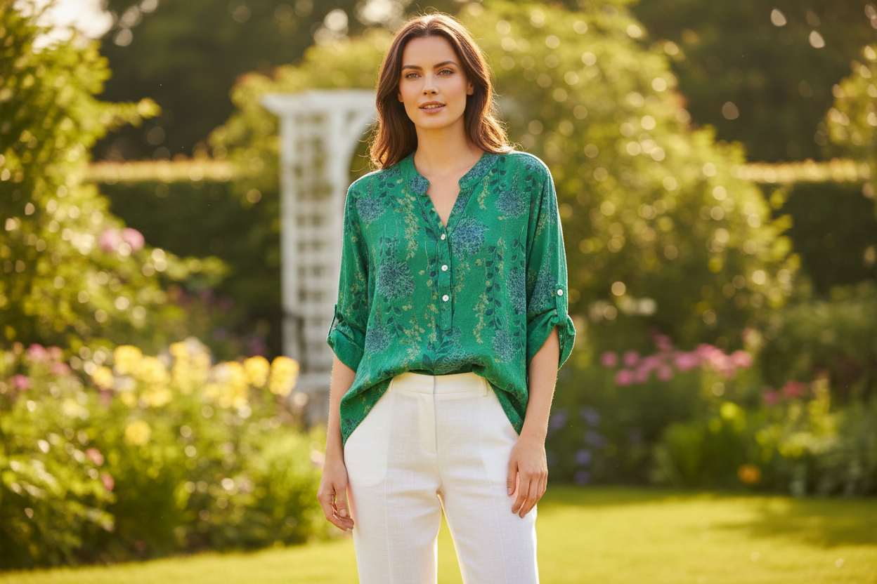 Floral Cotton Shirt
