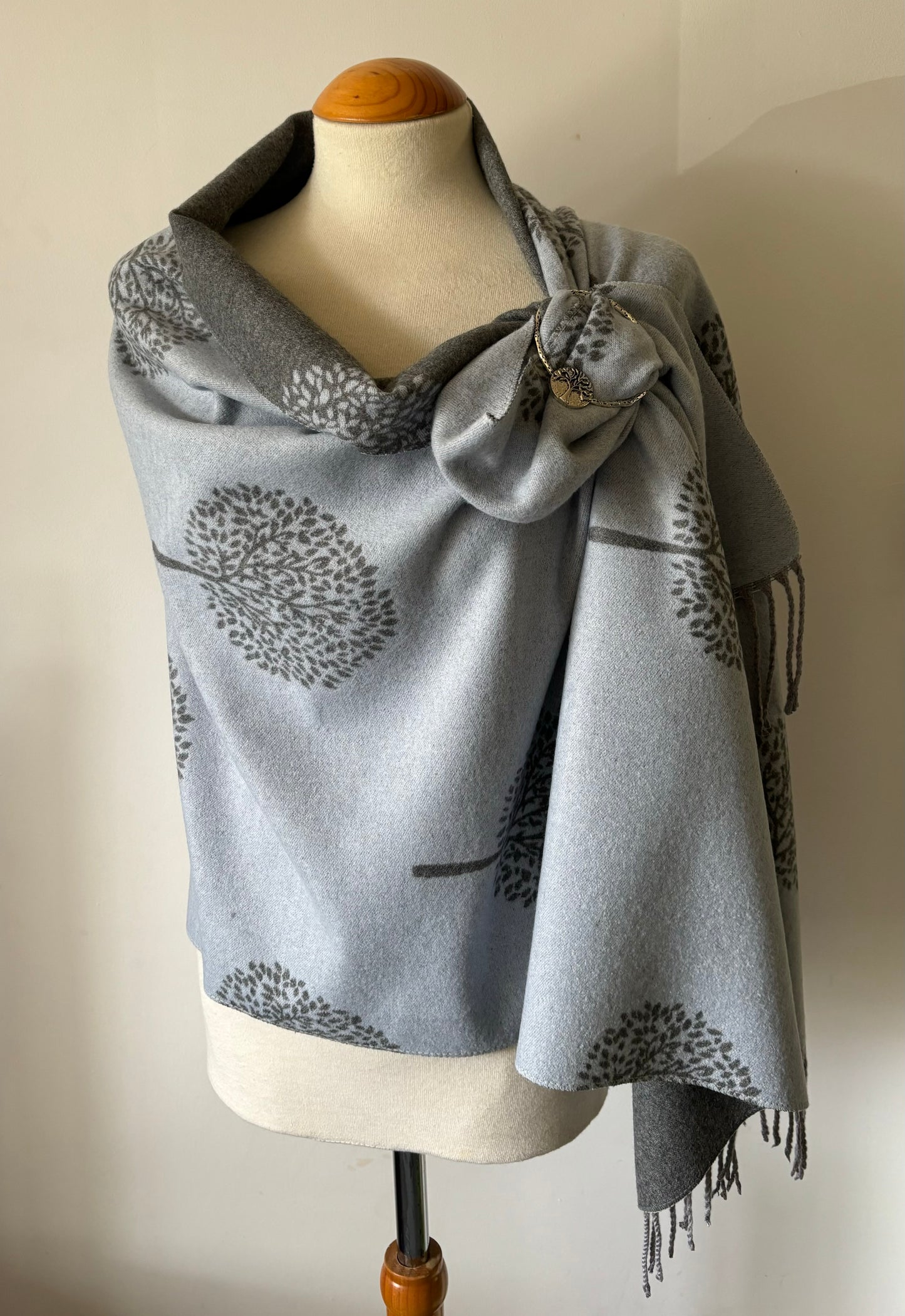 Super Soft Cashmere Blend Reversible Pashmina/Wrap