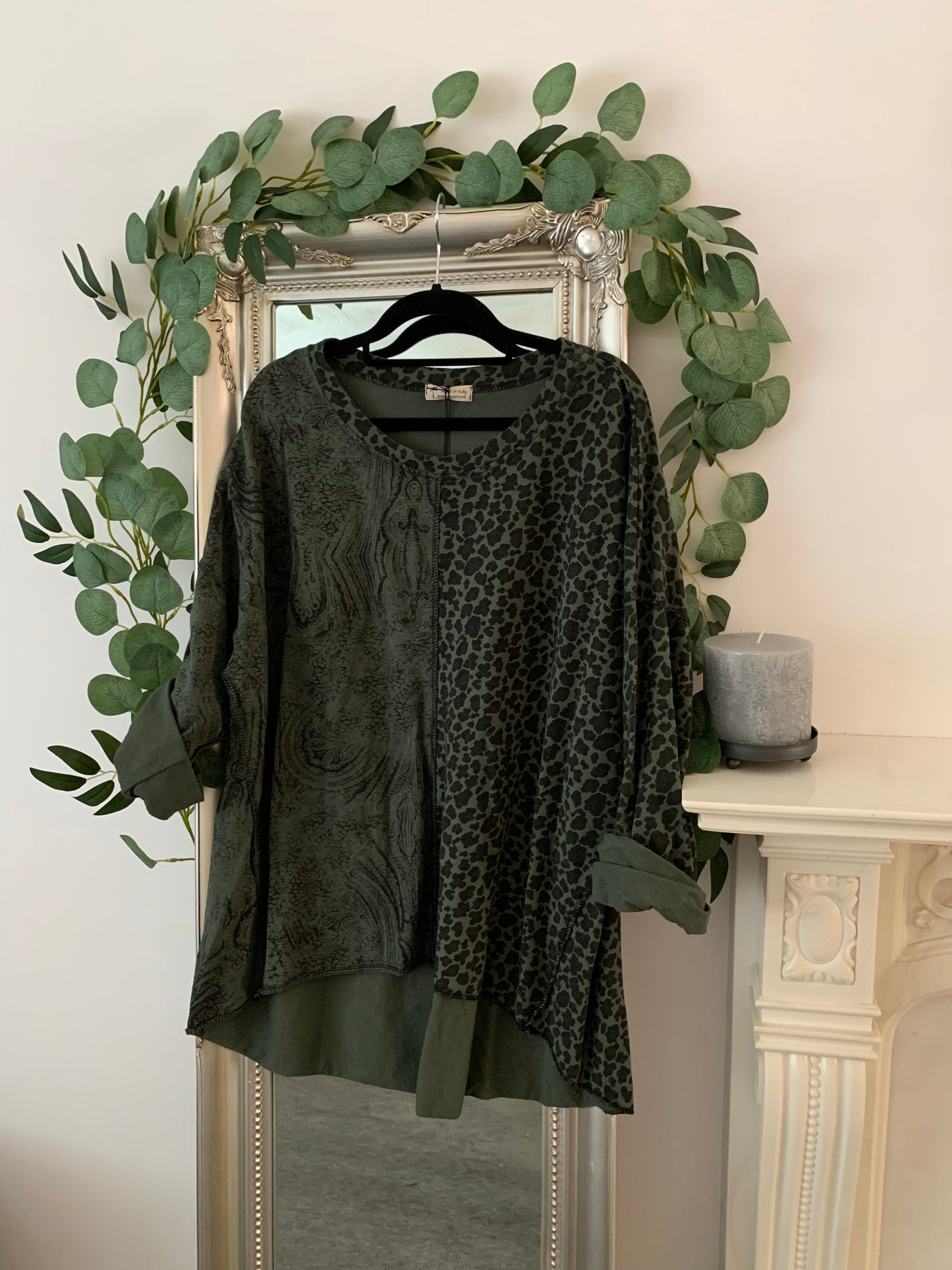 Animal/Paisley Print Tunic