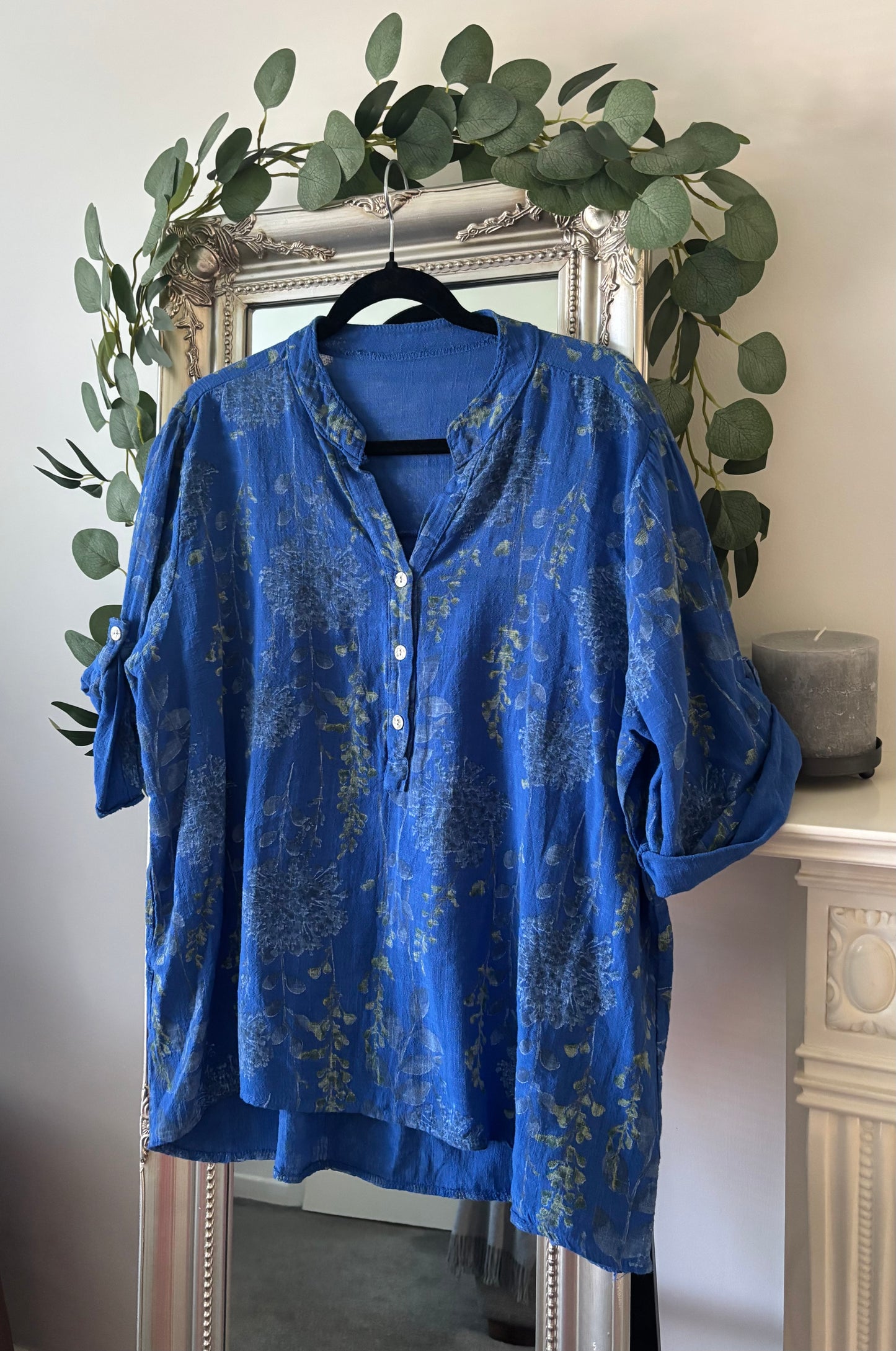 Floral Cotton Shirt