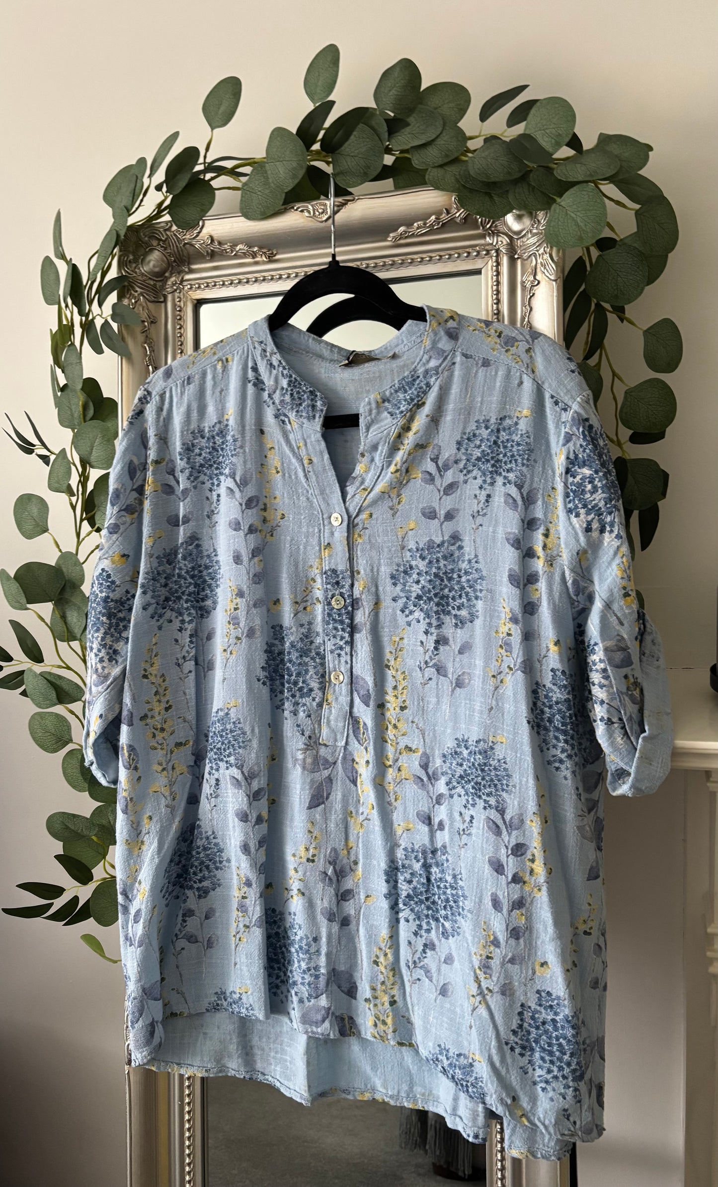 Floral Cotton Shirt