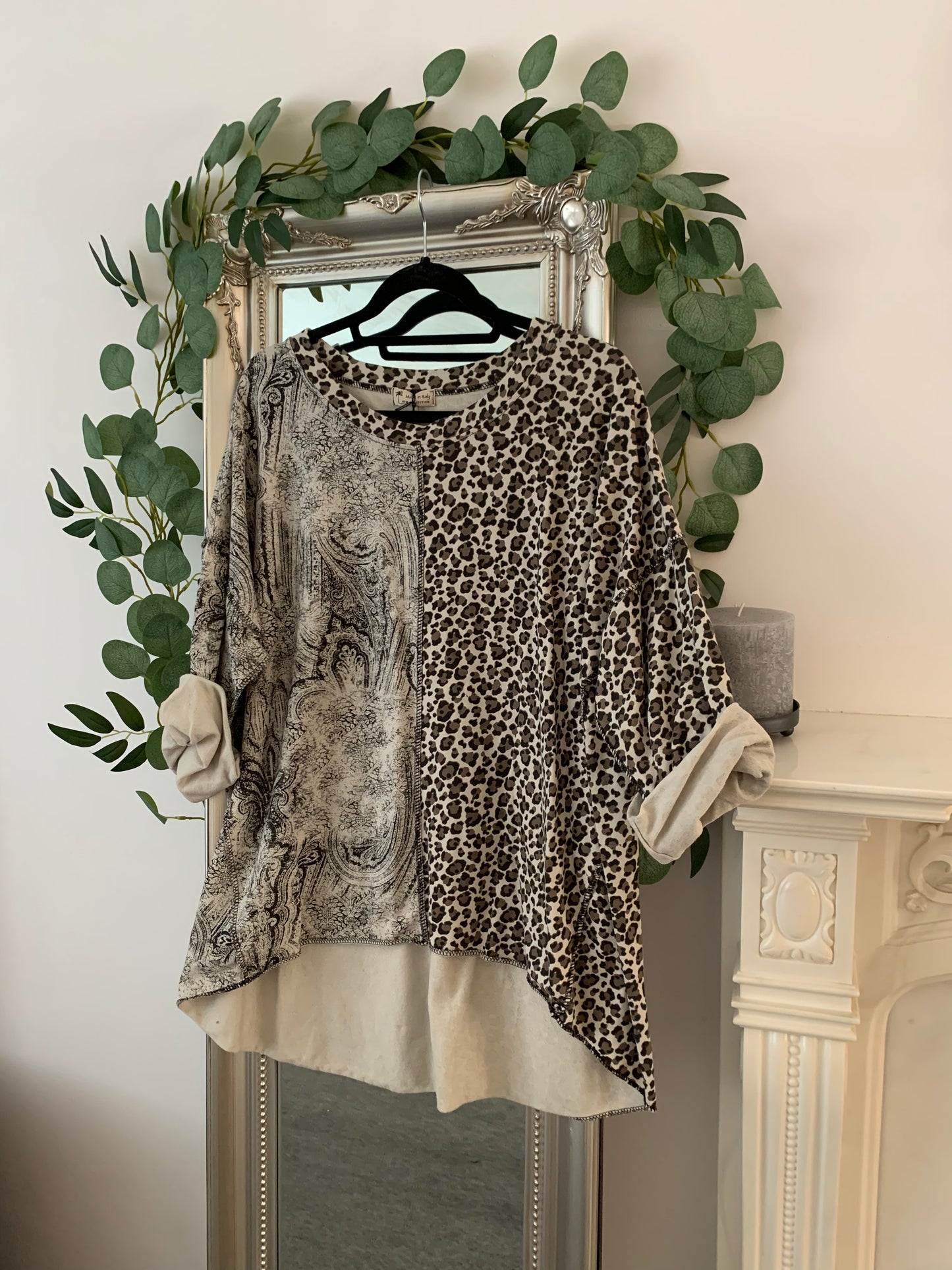 Animal/Paisley Print Tunic