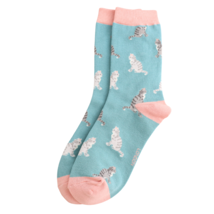 Bamboo Socks For Women - Tabby Cats