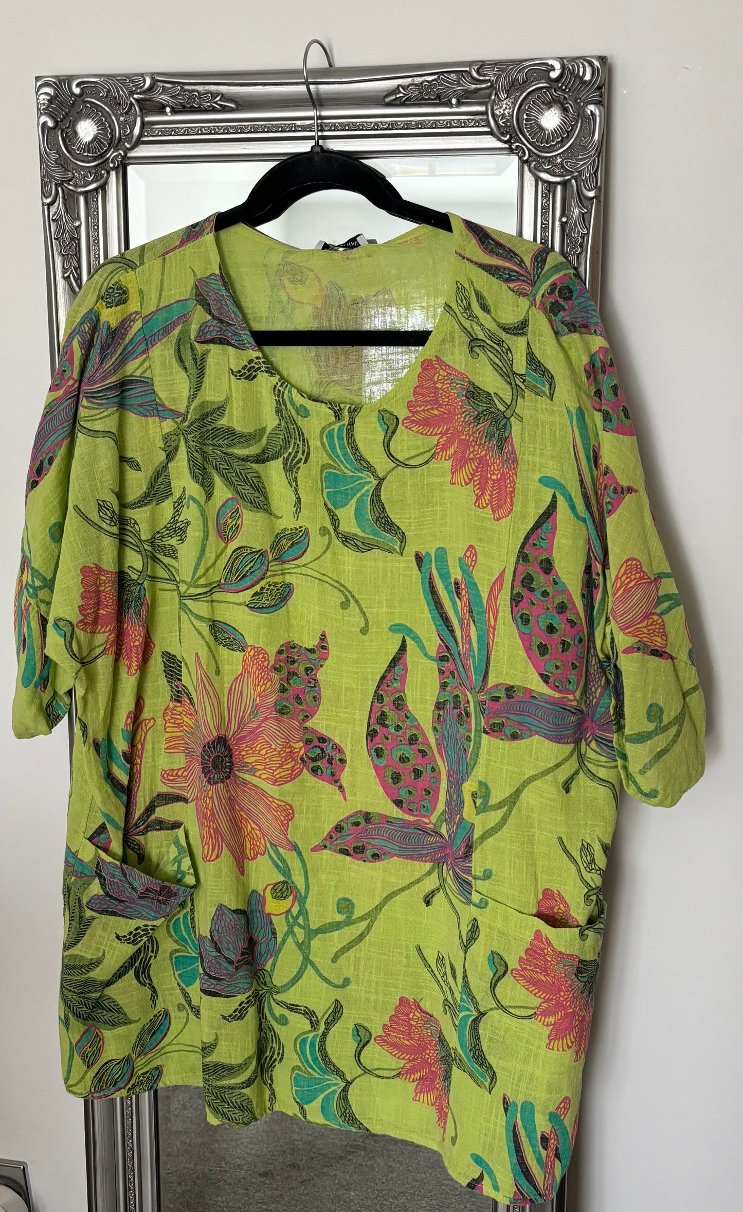 Cotton Orchid Print Tunic