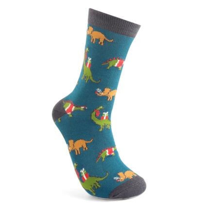 Bamboo Socks For Men - Jolly Dinosaurs