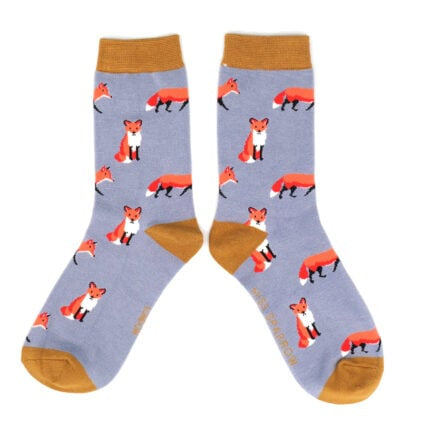Bamboo Socks For Women - Foxes