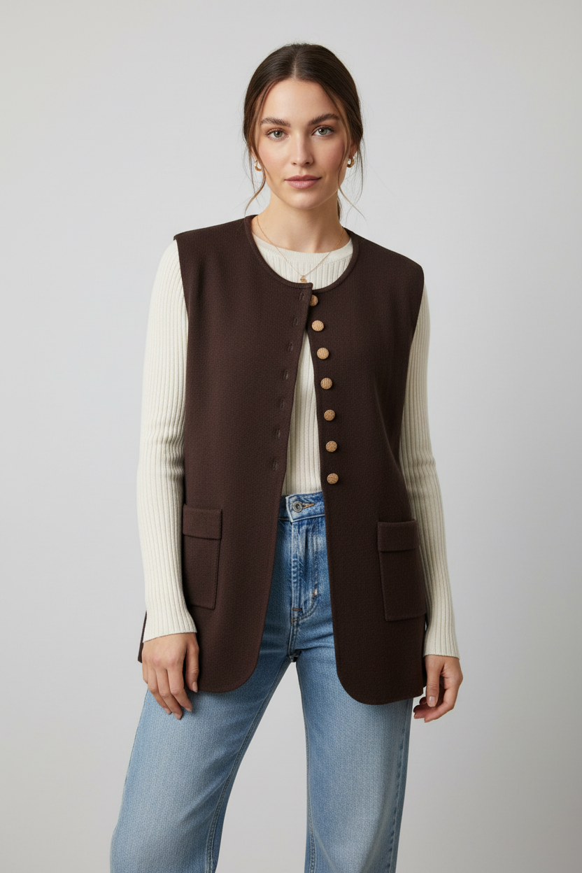 Knitted Gilet