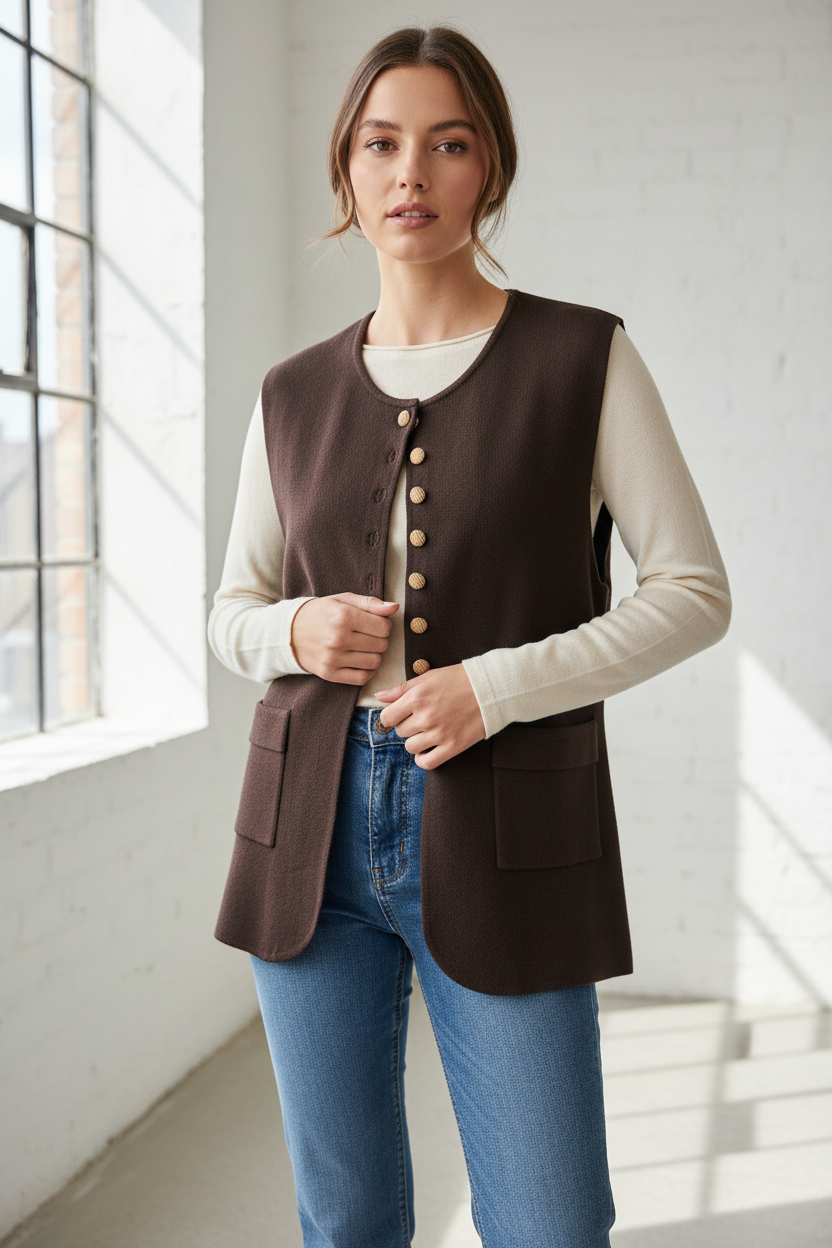 Knitted Gilet