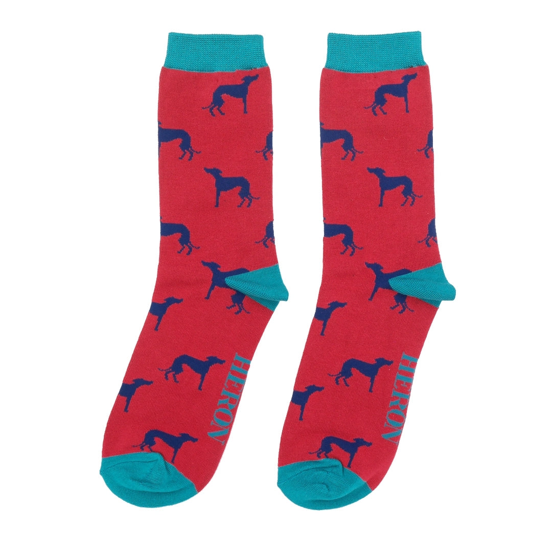 Bamboo Socks For Men - Greyhounds