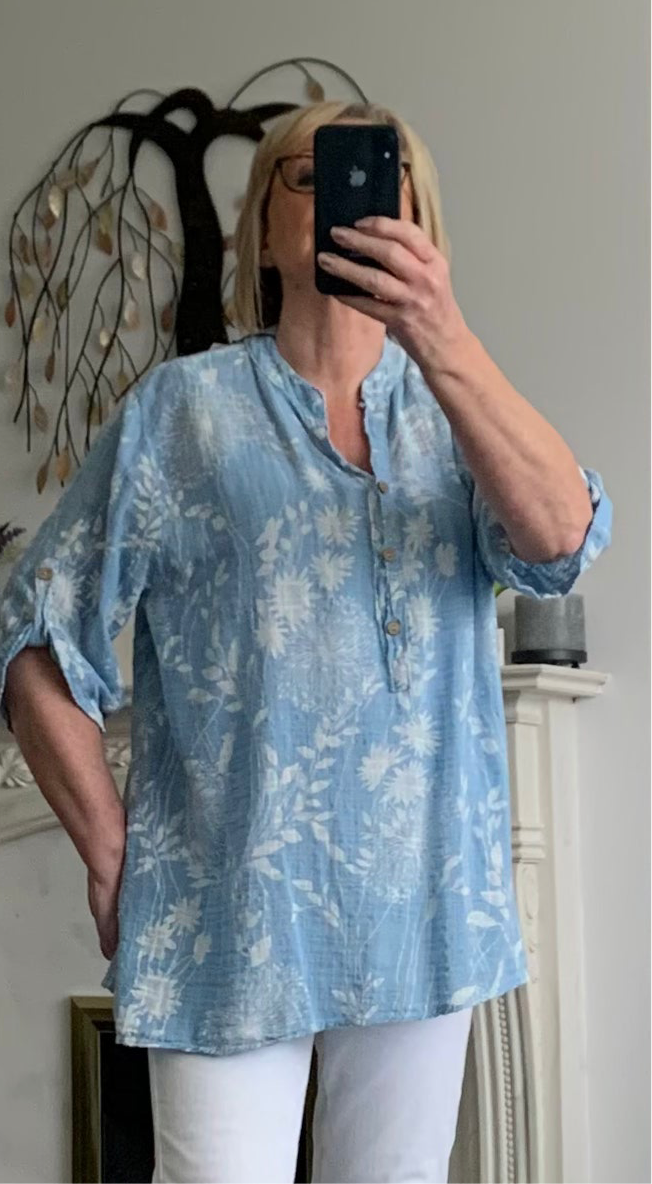 Dandelion Print Shirt