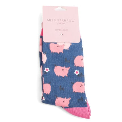 Bamboo Socks For Women - Pretty Pigs