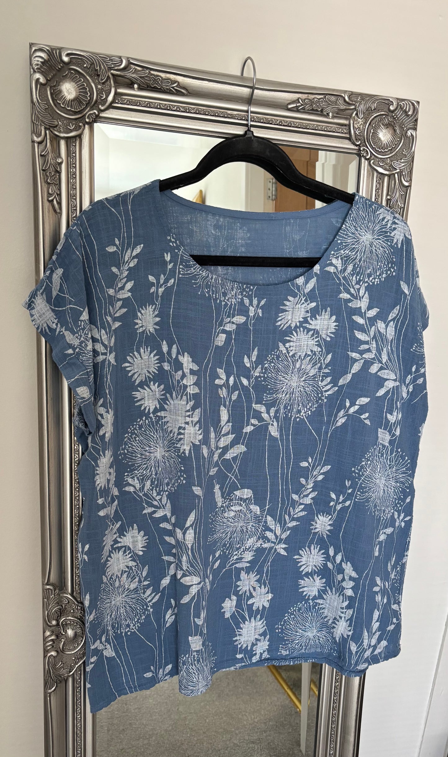 Cap Sleeve Cotton Tunic