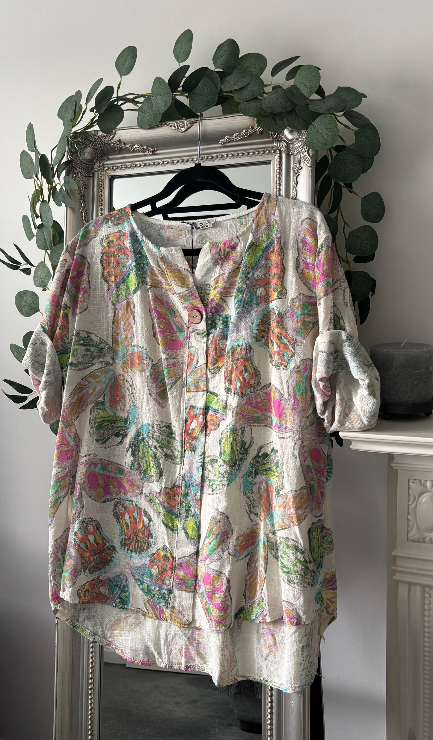 Butterfly Print Tunic