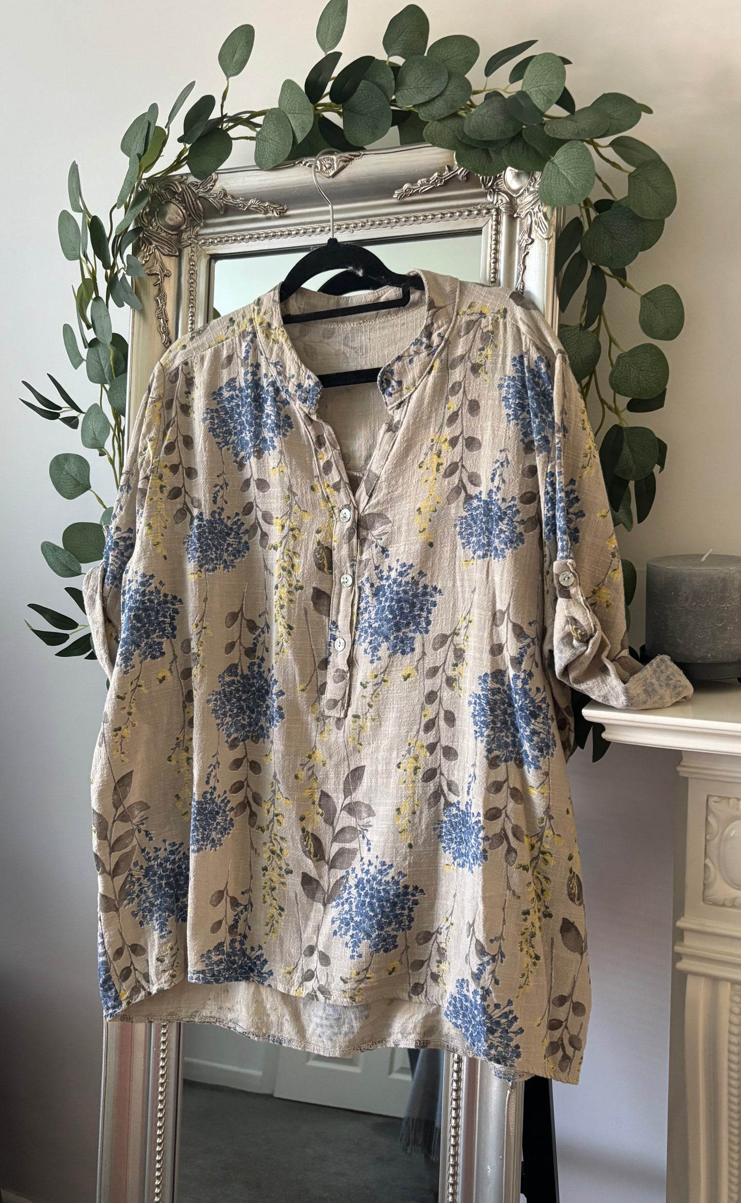 Floral Cotton Shirt