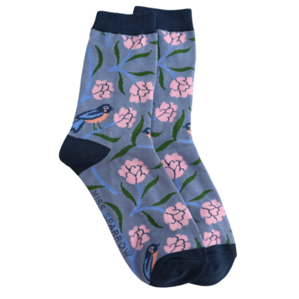Bamboo Socks For Women - Sweet Birds