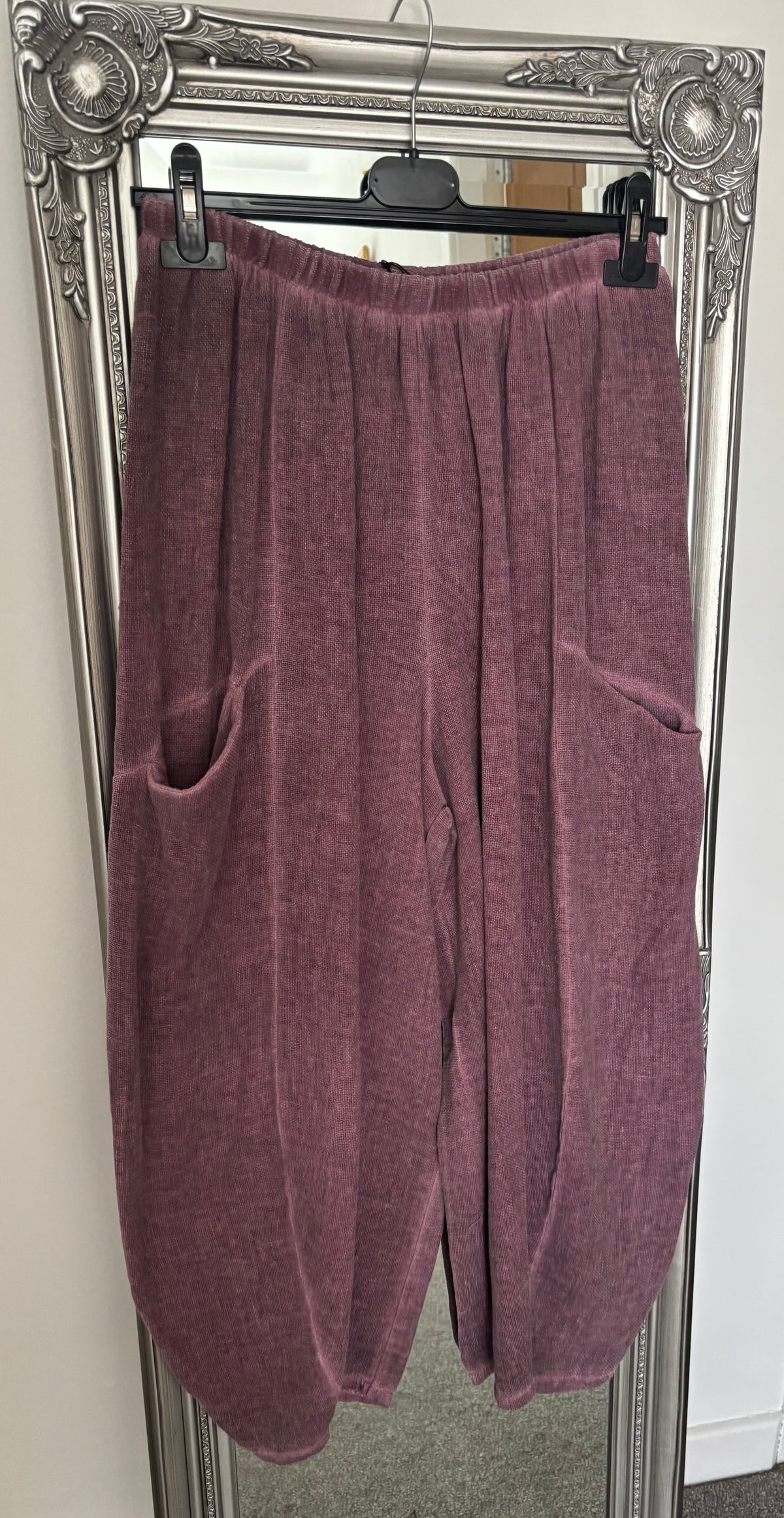 Cotton/Linen Balloon Trousers
