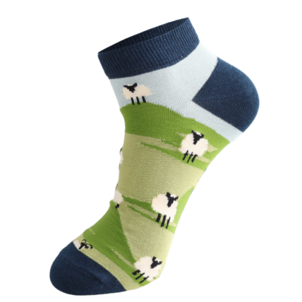 Bamboo Trainer Socks For Men - Highland Sheep