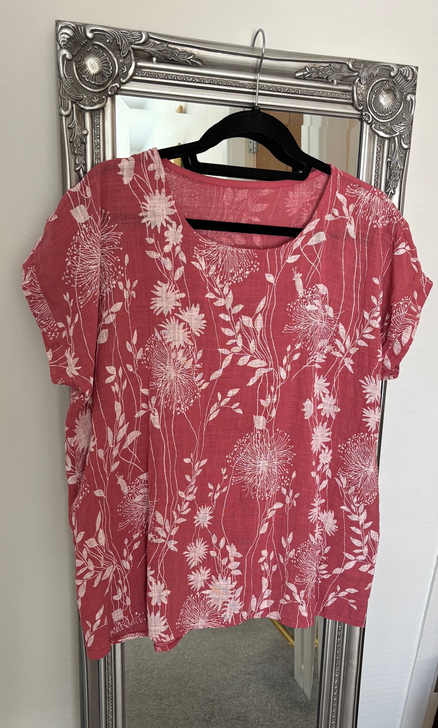 Cap Sleeve Cotton Tunic