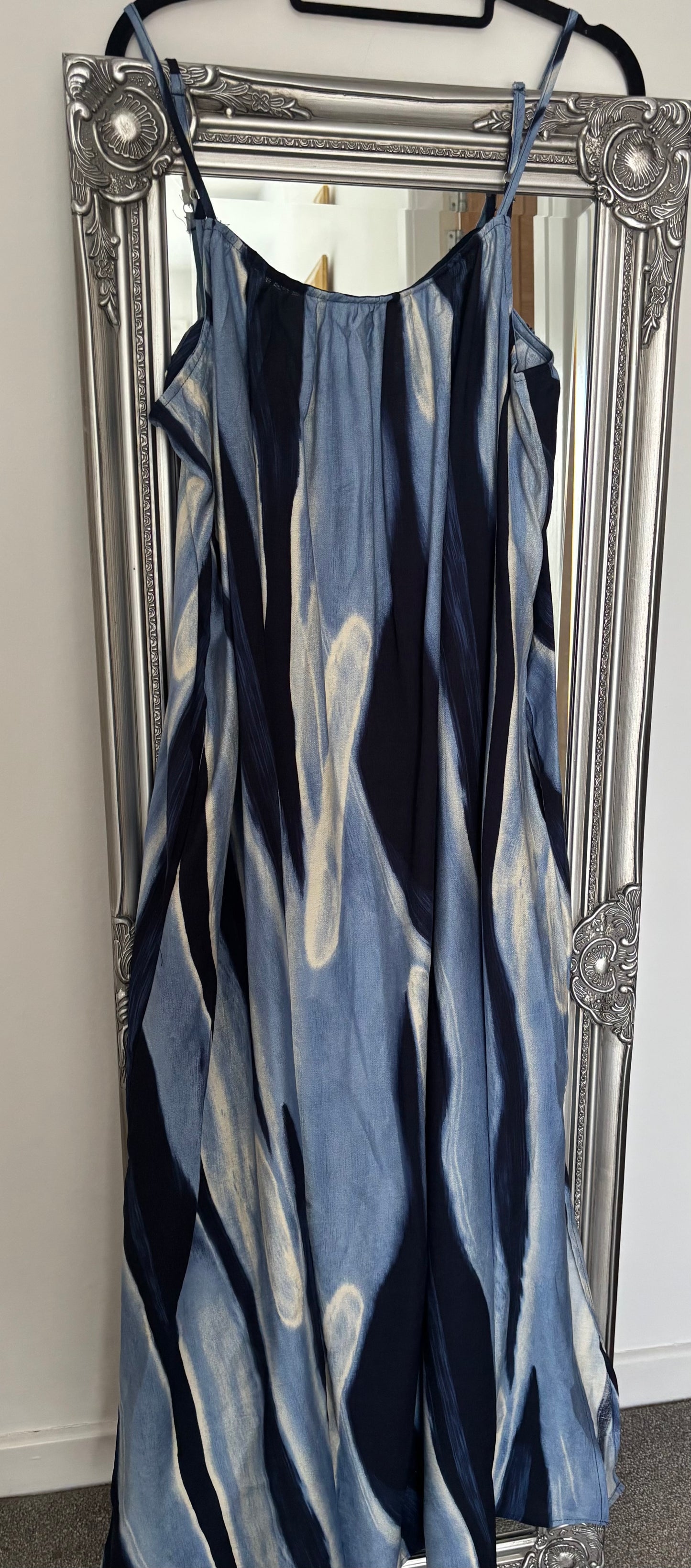 Two Tone Maxi Dress