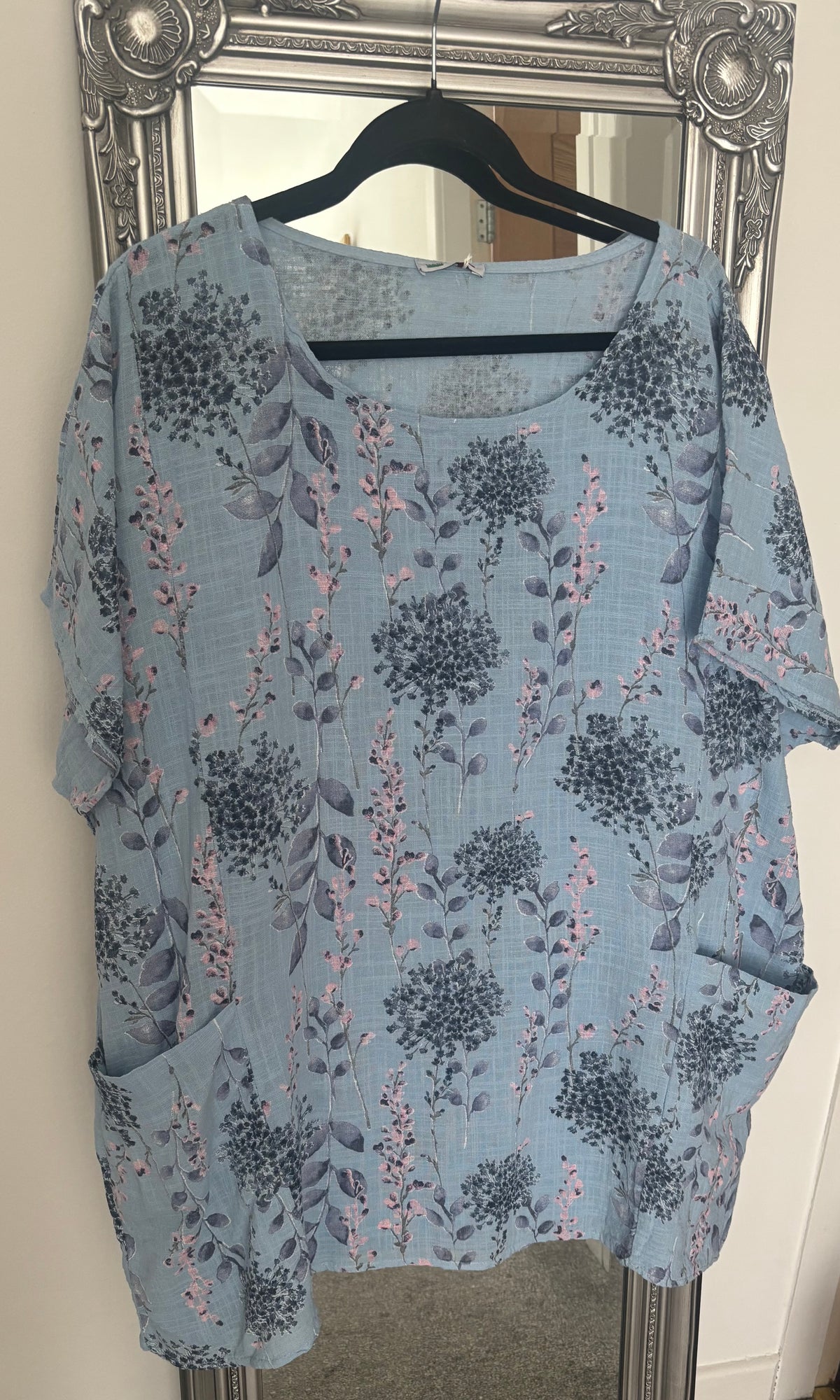 Cotton Floral Print Tunic
