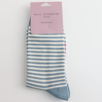 Bamboo Socks For Women - Simple Stripes
